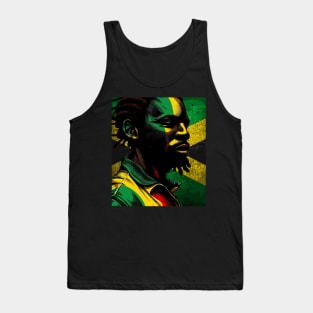 Rasta Jamaica man Tank Top